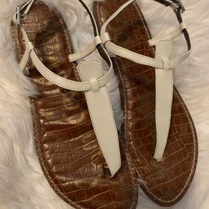 Sam Edelman Gigi white sandals